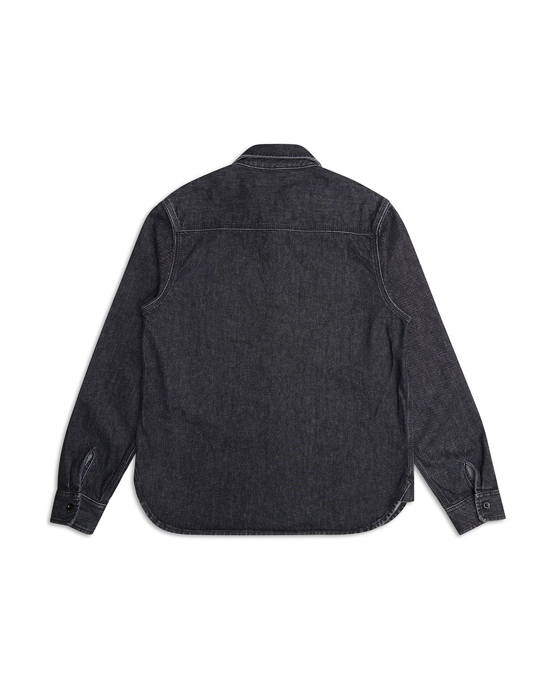 Denim Overshirt Jacket - Washed Black - ARKET | Black shirt blouse, Shirt  blouses, Fashion obsession