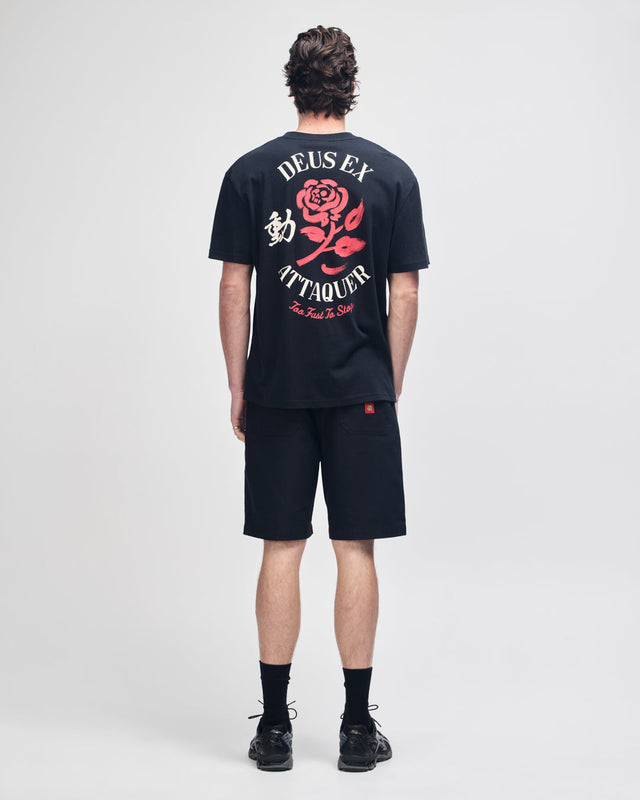 Deus Ex Attaquer Sneak Tee - Black