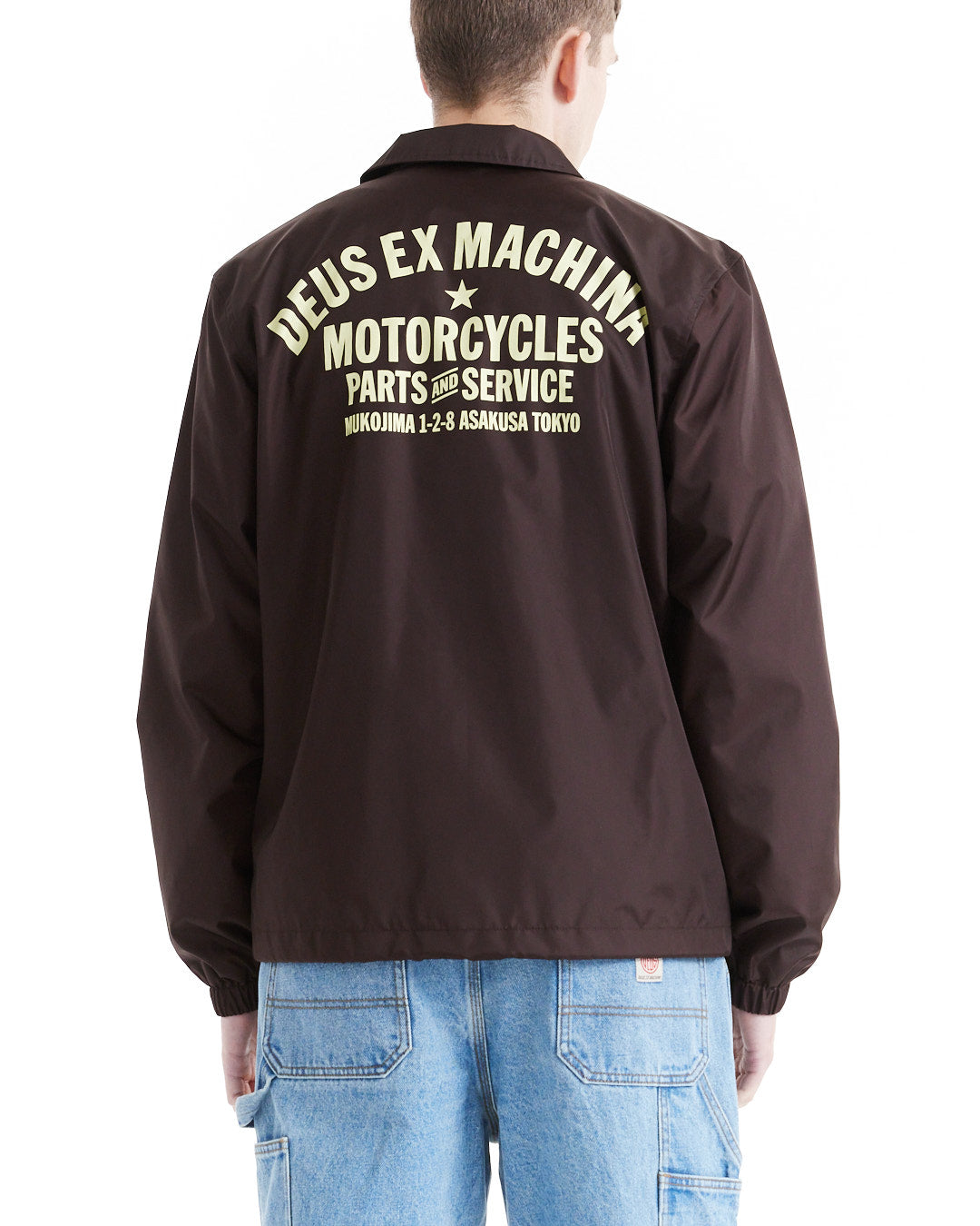 Tokyo Coach Jacket - Choc Plum – Deus Ex Machina Europe