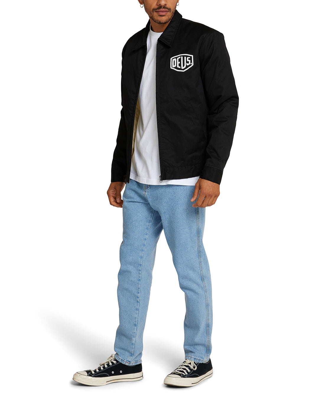 Workwear Jacket - Black|Model
