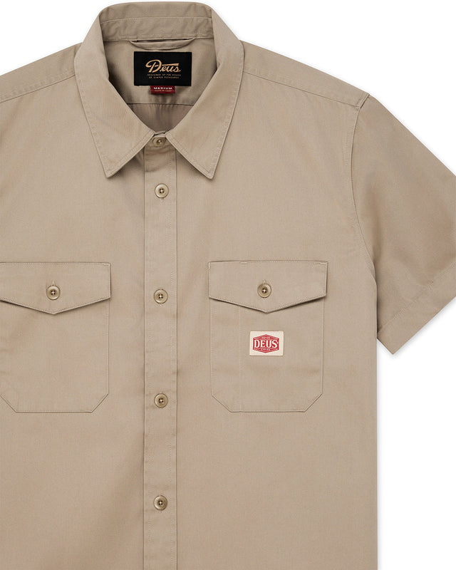 Service Ss Shirt - Khaki