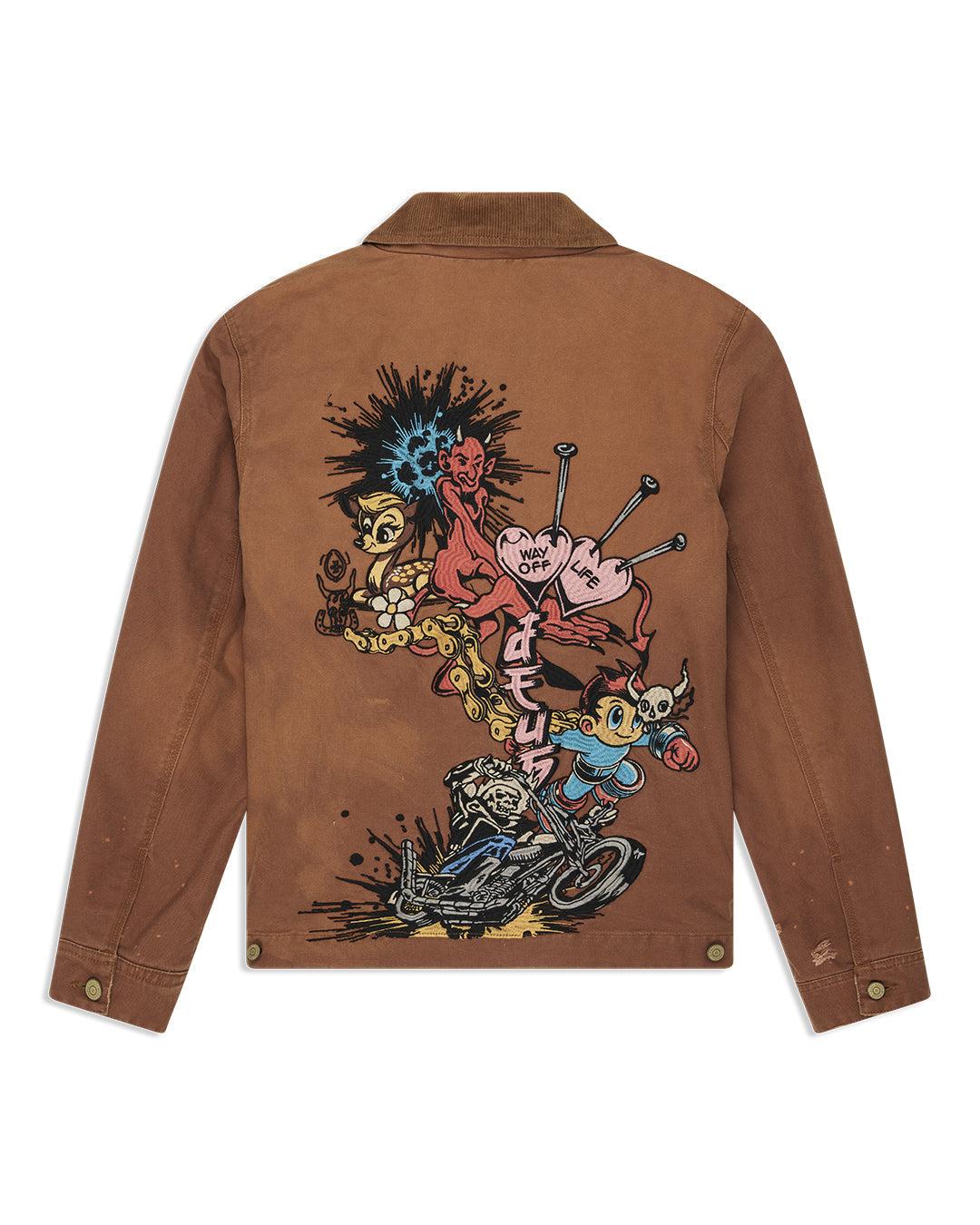 Jackets | Deus Ex Machina | Collective Improv Jacket - Caramel