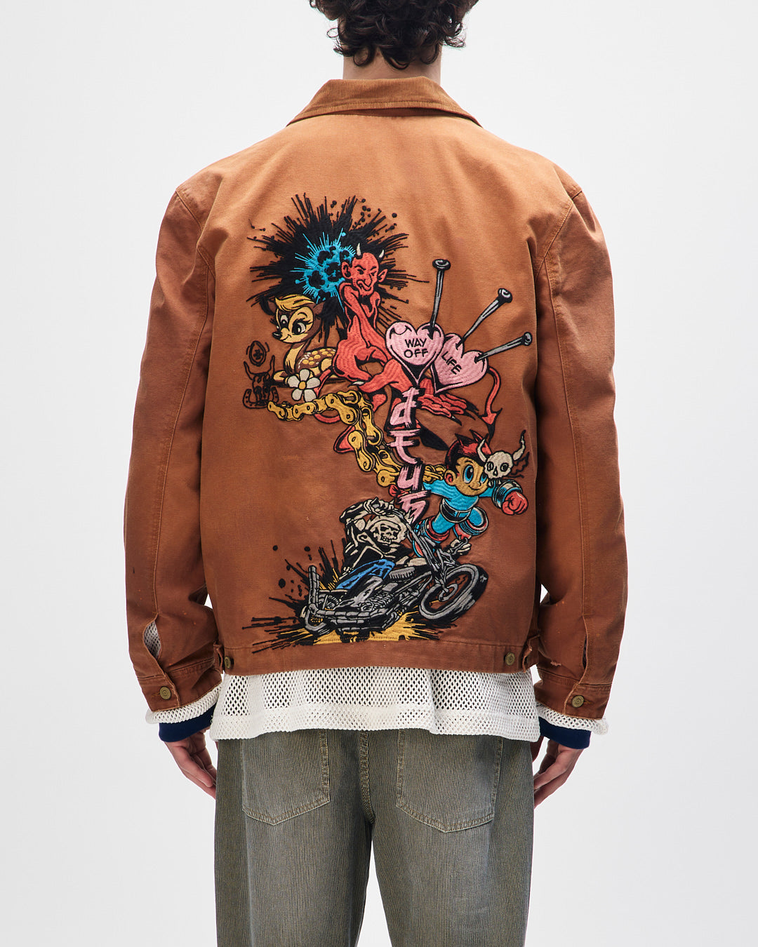 Jackets | Deus Ex Machina | Collective Improv Jacket - Caramel