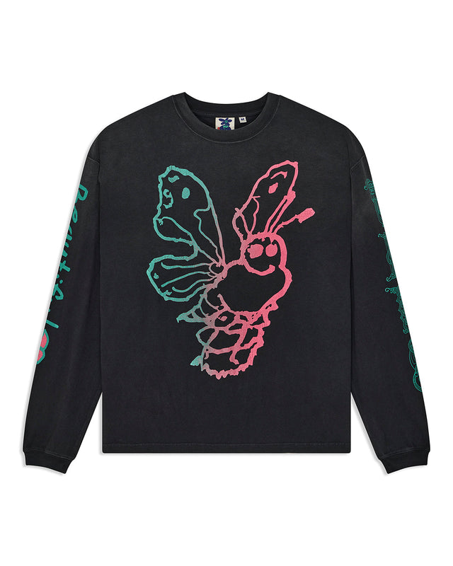 danzig-queen-ls-tee-anthracite