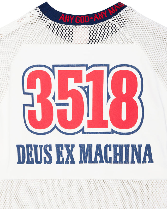 Staff Party Moto Jersey - Vintage White