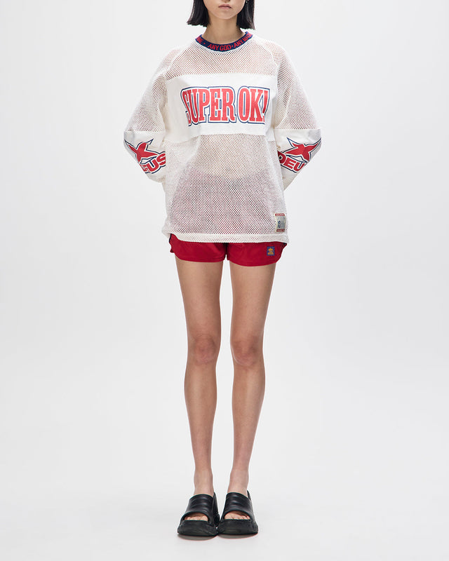 Staff Party Moto Jersey - Vintage White