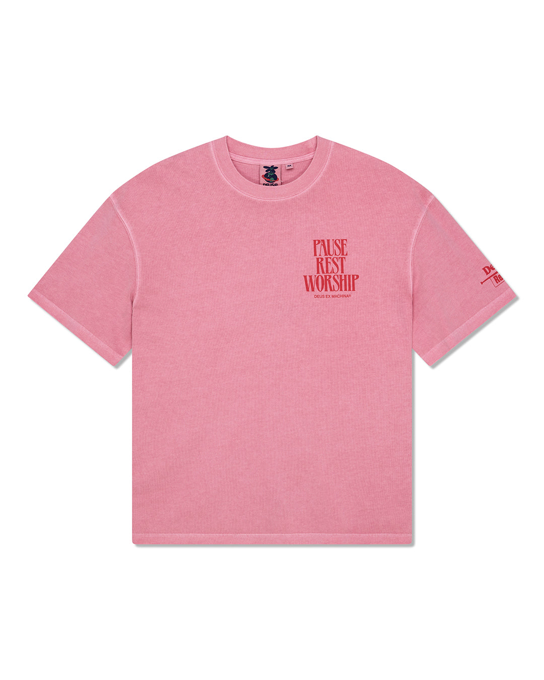 T-Shirts | Deus Ex Machina | Noise Complaint - Prism Pink – Deus