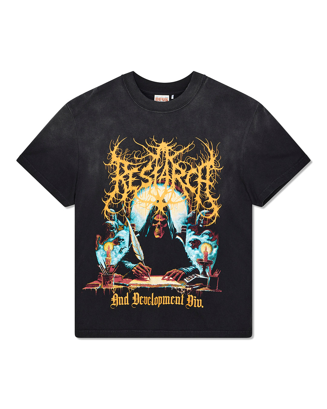 【Duru様用】ENSNARED / Ravenous Damnation's T-Shirts | Deus Ex Machina | R&D Tee - Anthracite – Deus Ex