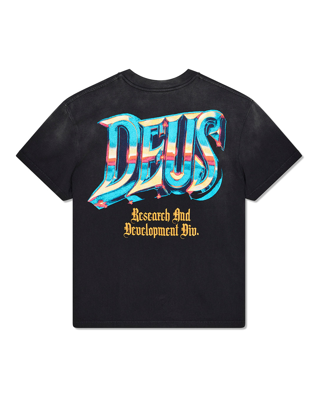T-Shirts | Deus Ex Machina | R&D Tee - Anthracite – Deus Ex