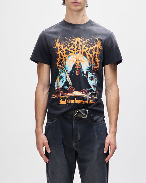 T-Shirts | Deus Ex Machina | R&D Tee - Anthracite – Deus Ex