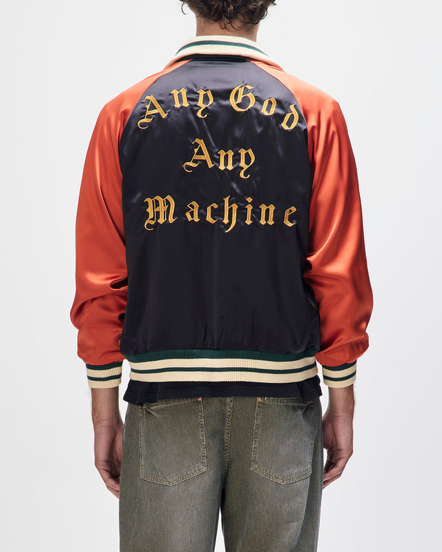 Off Beat Jacket - Bowling Orange