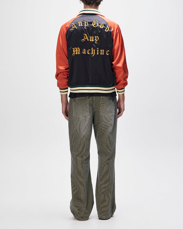 Off Beat Jacket - Bowling Orange