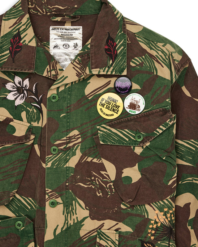 Ahimsa Jacket - Earthly Delights Camo