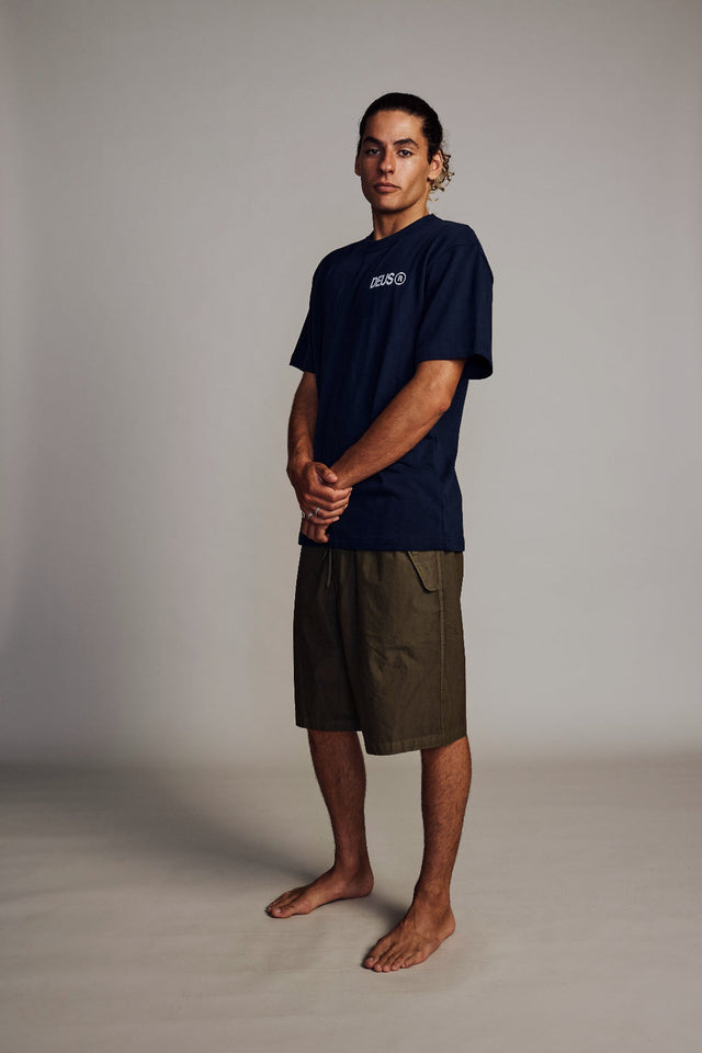 Remi Parachute Short - Dark Olive