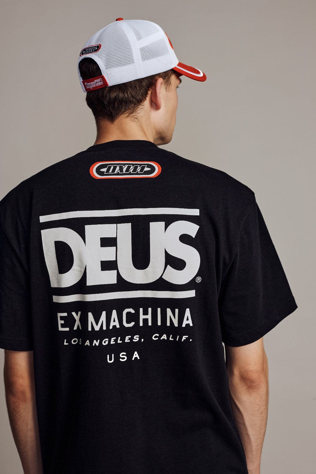 Casquette Trucker DEUS Citadel - Modèle Mimosa Gold, 5 Panneaux, Réglable, En Maille Douce Coton/nylon - Logo DEUS Ex Machina