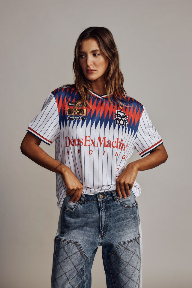 Bouras Moto Tee - White