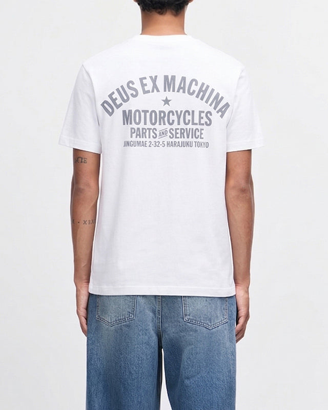 Milano Address Tee - White