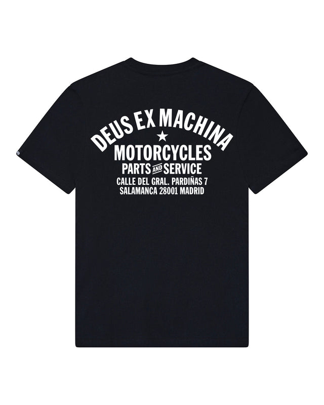 Madrid Address Tee Black
