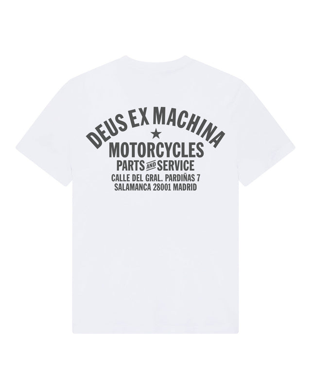 Madrid Address Tee Whit