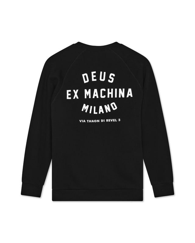 Milano Address Crew - Black