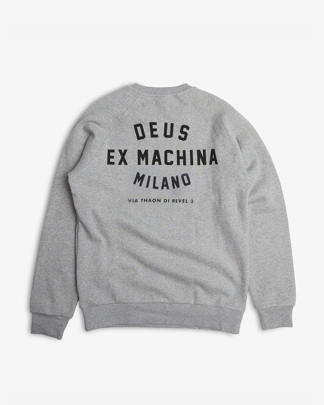 Milan Address Crew - Grey
