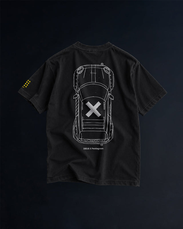 Min Mach Tee Black Back