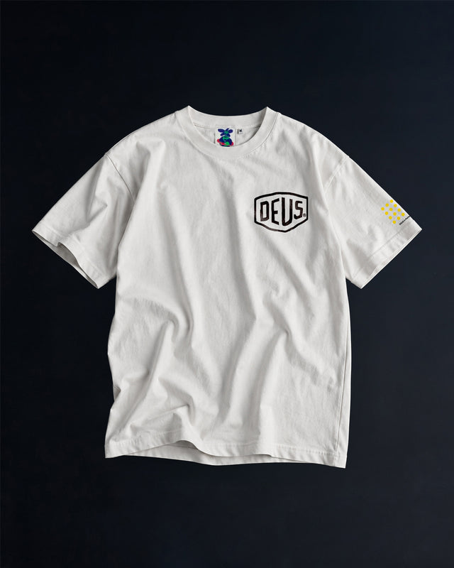 Min Mach Tee White Front