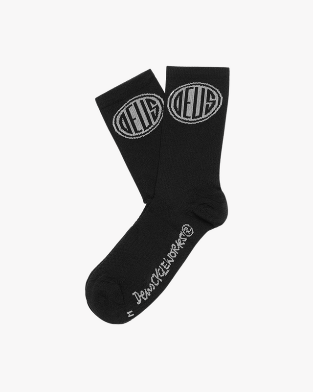 New Design Socks Black - Black