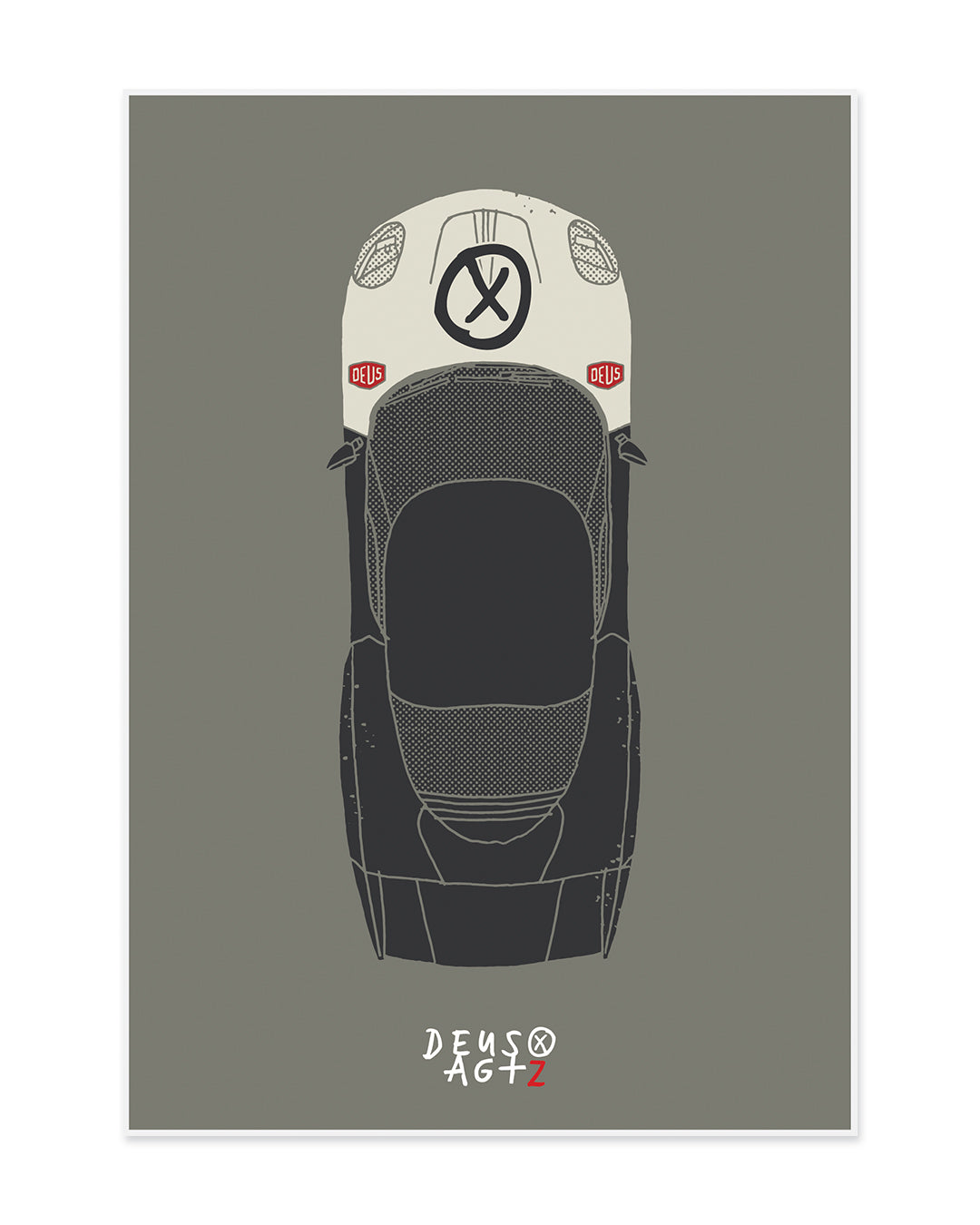 DEUS EX MACHINA ポスター 限定50枚 STEVIE GEE DEUS EX MACHINA
