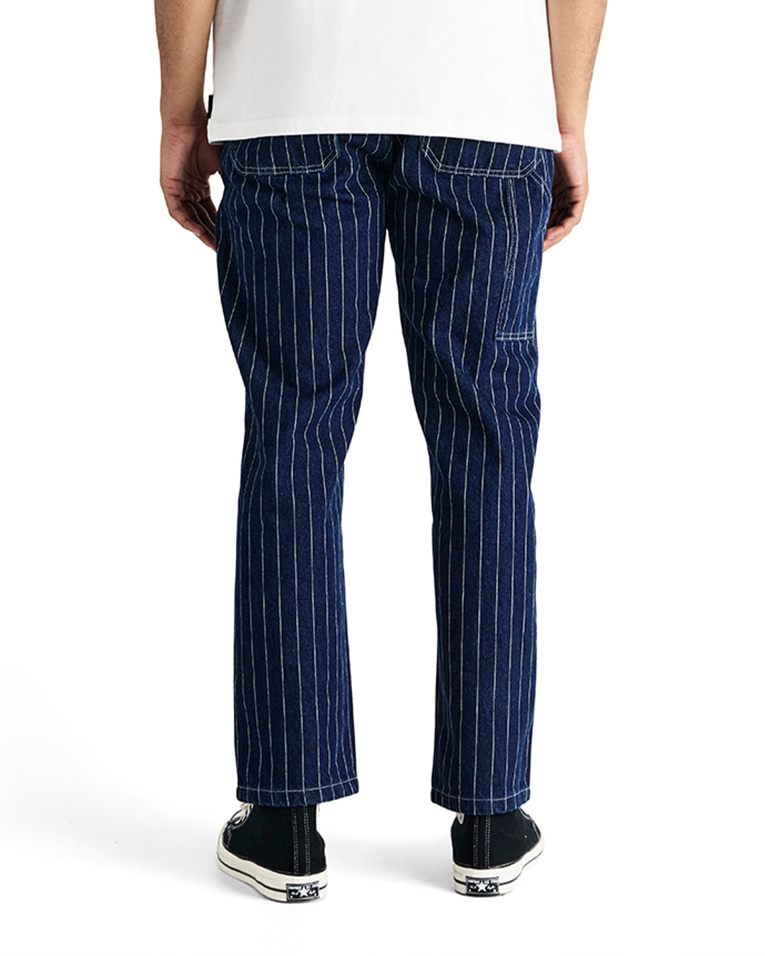 Pants | Deus Ex Machina | Dallas Stripe Work Pant - Indigo – Deus