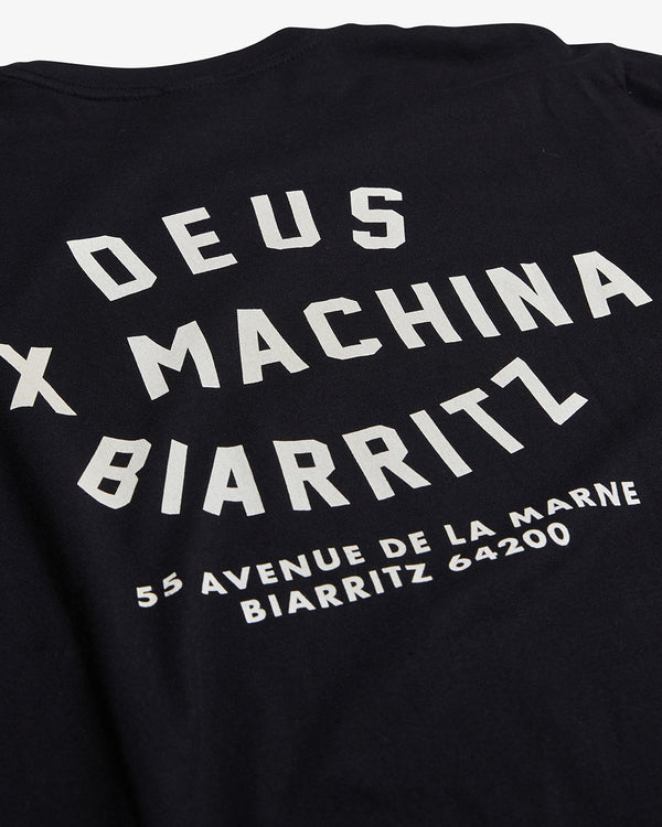 Biarritz Address Long Sleeve Tee - Black