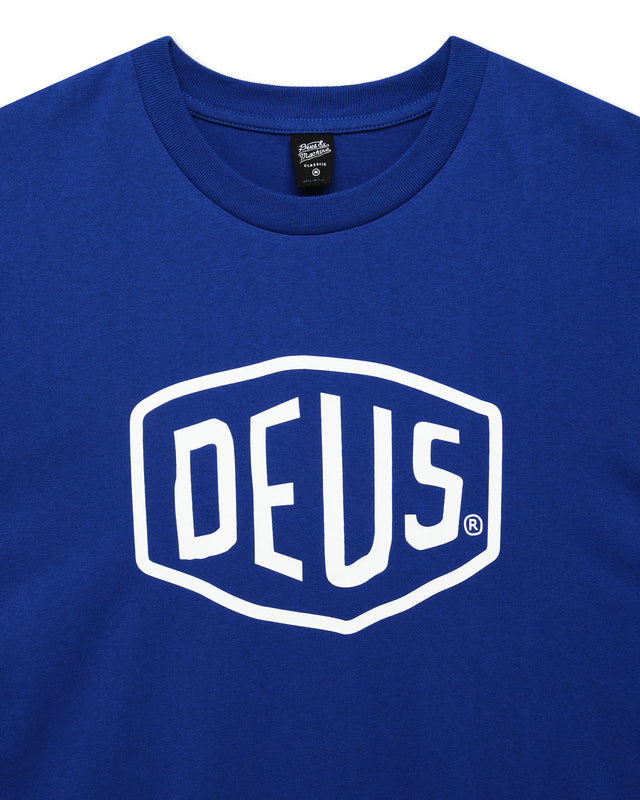 Shield Tee - Classic Blue