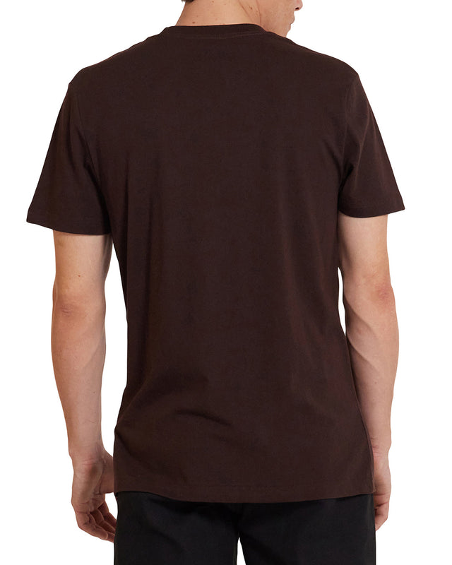 Shield Tee - Choc Brown