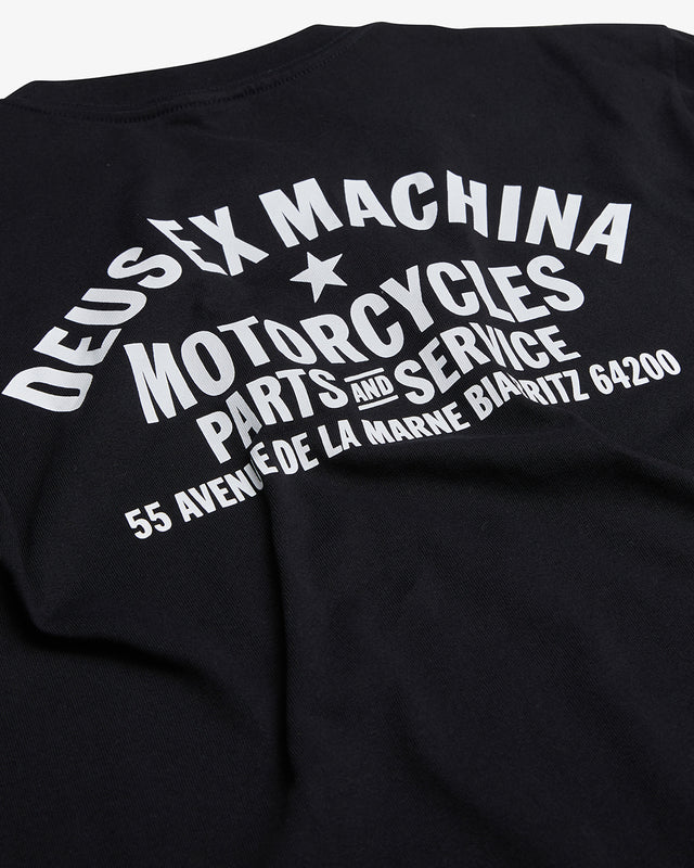 Biarritz Address Tee - Black