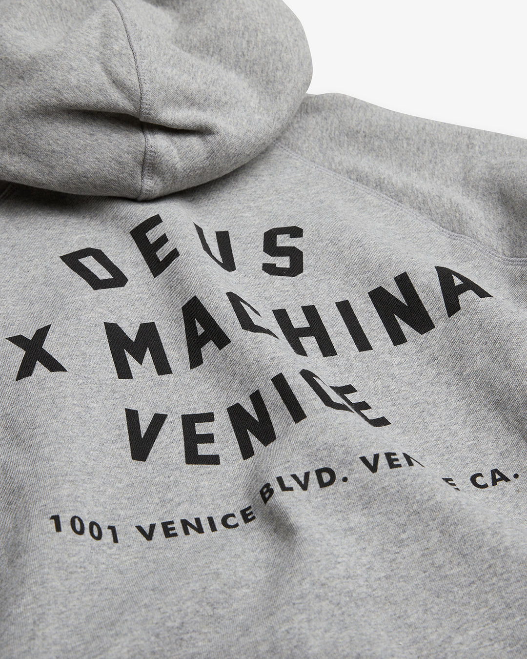 Venice Address Hoodie - Grey Marle – Deus Ex Machina Europe
