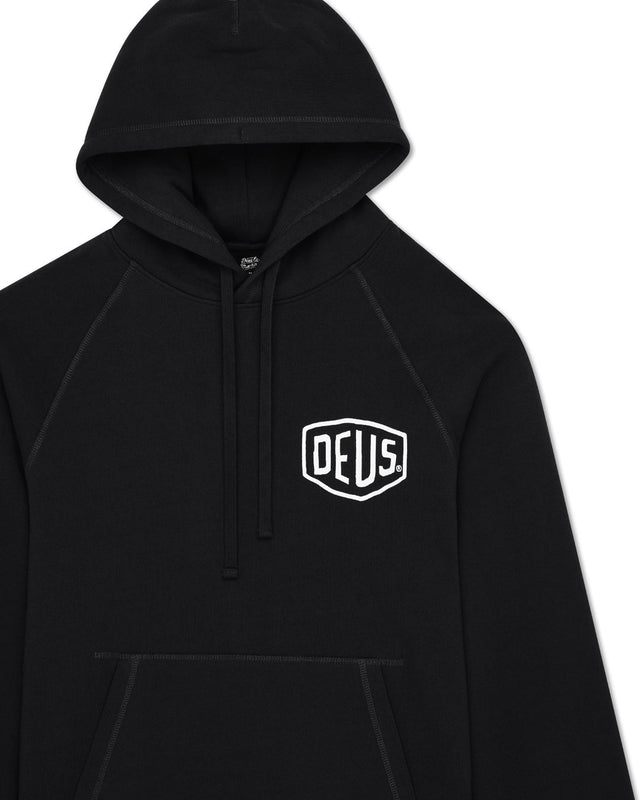 Harajuku Address Hoodie - Black