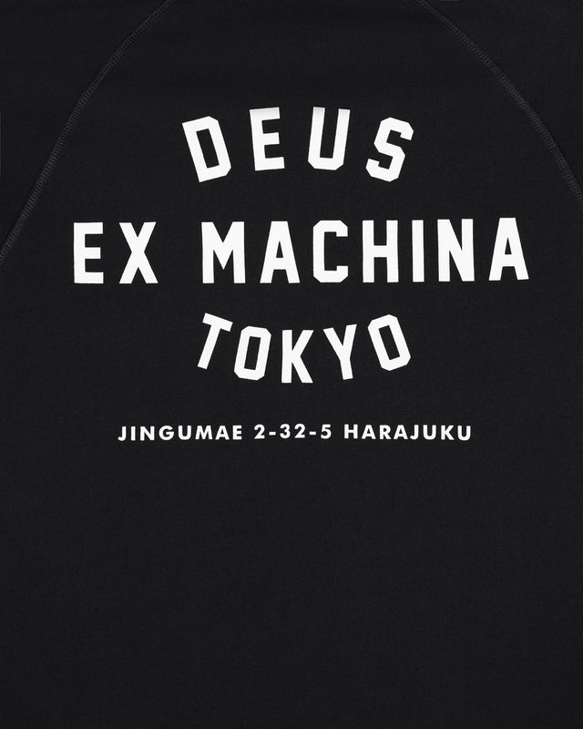 Harajuku Address Hoodie - Black