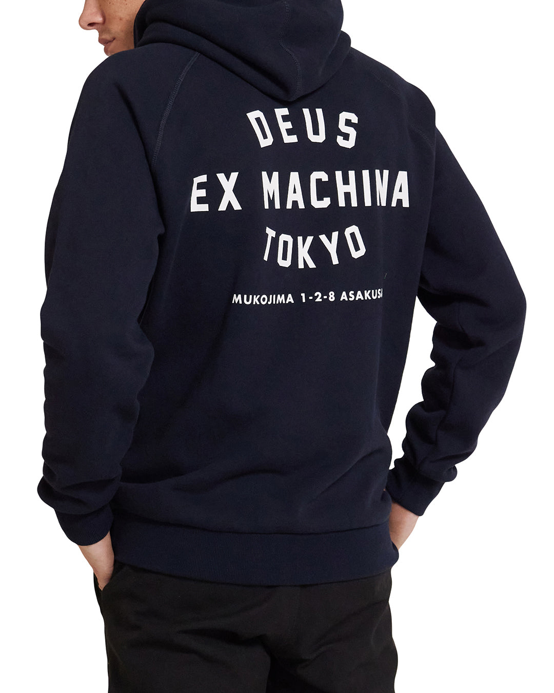 Polar | Deus Ex Machina | Sudadera con capucha Tokyo Address azul