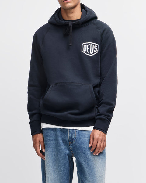 DEUS セミドライ　M ブラック 5m Venice Address Hoodie - Black – Deus Ex Machina Europe