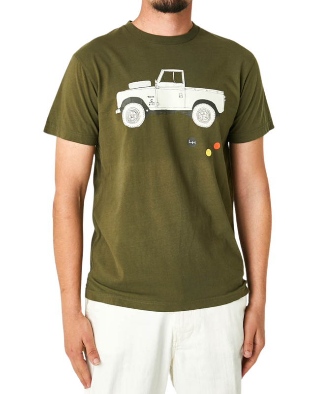 Carby Landie Tee - Forest Green 