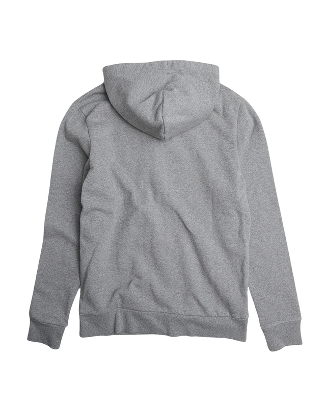 Circle Logo Hoodie - Grey Marle