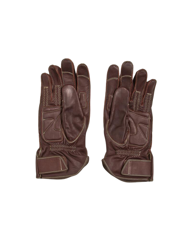 Deus Belted Gloves - Brown