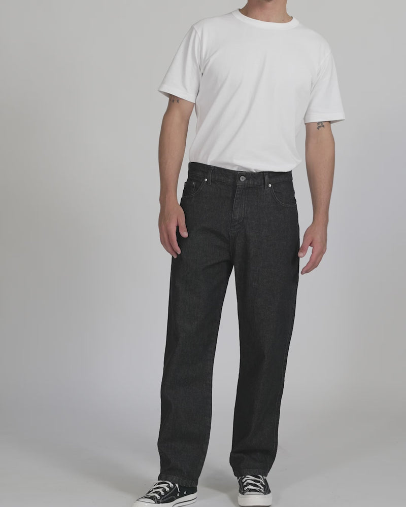 Omaha Relaxed Jean - Washed Black