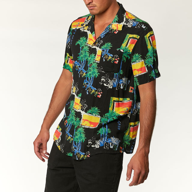 Lambada Short Sleeve Shirt - Black