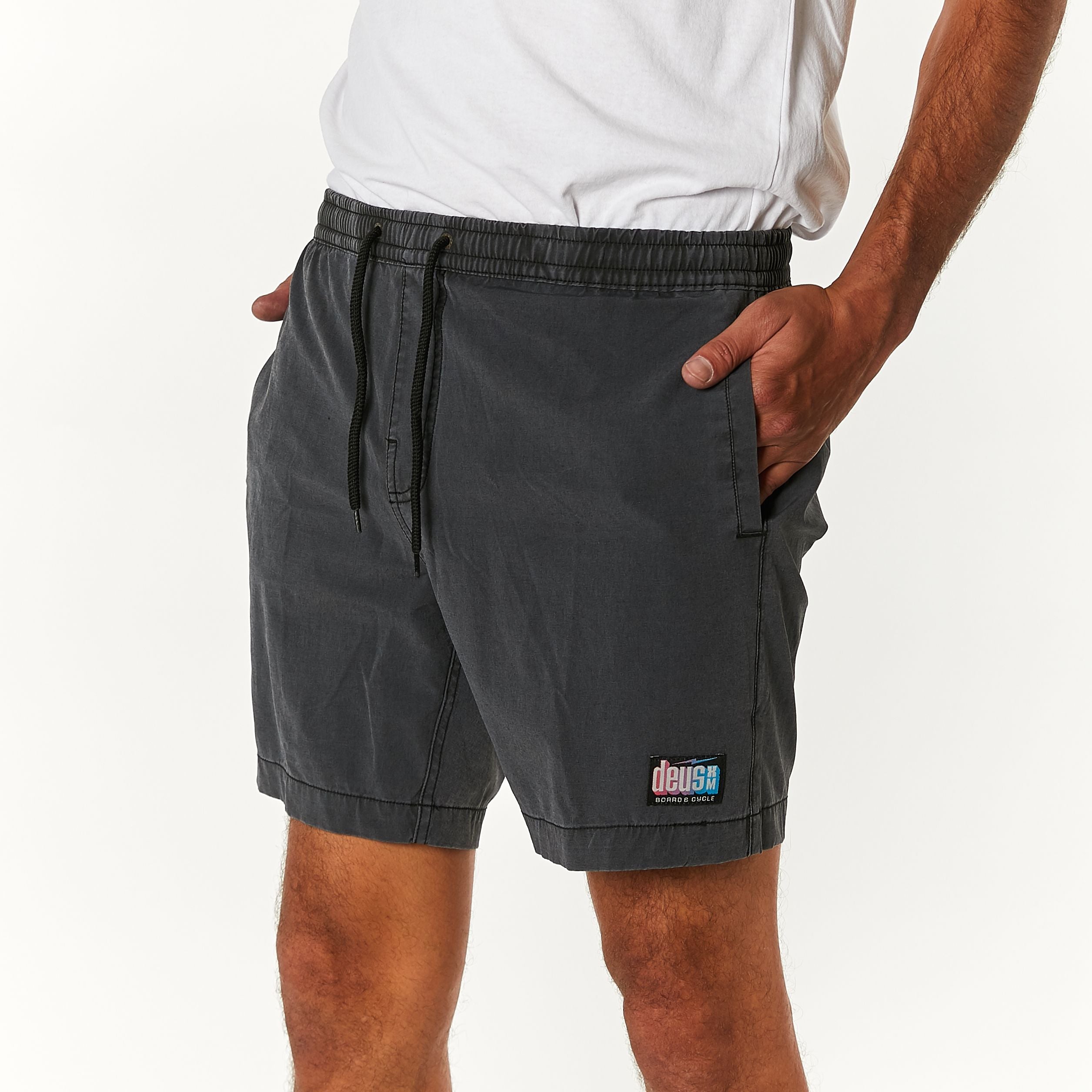 Deus ex machina sandbar solid garment store dye shorts