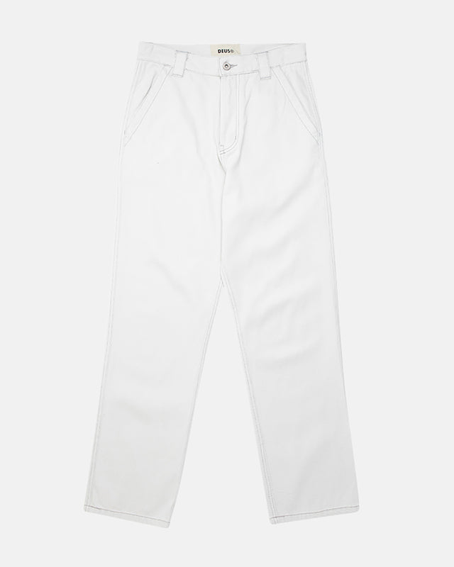 Master Pant - Bleached White