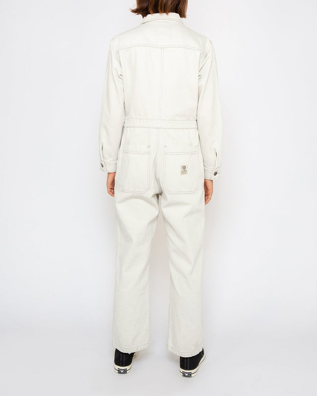 Metro Coverall - Bleached White