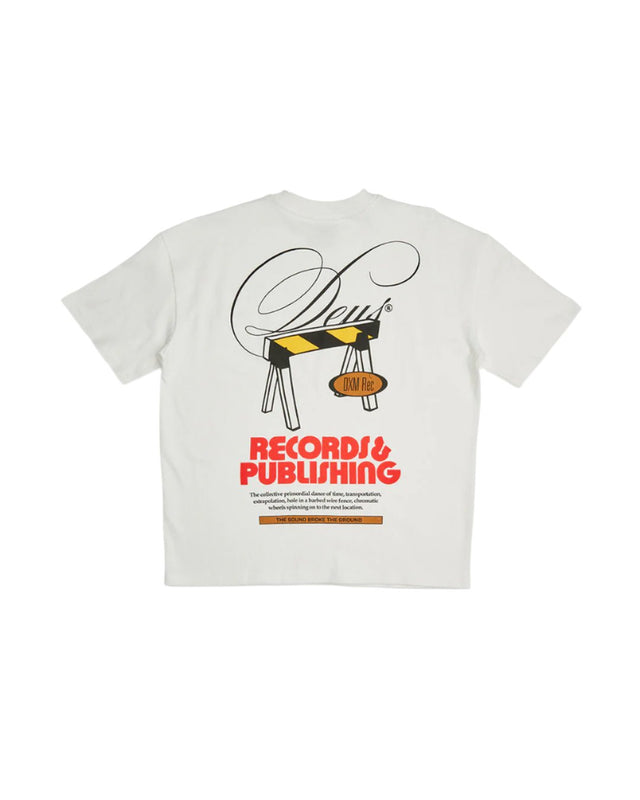 Dxw Caution Tee - Vintage White