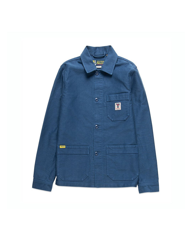 "Naito Chore Jacket - Ensign Blue
