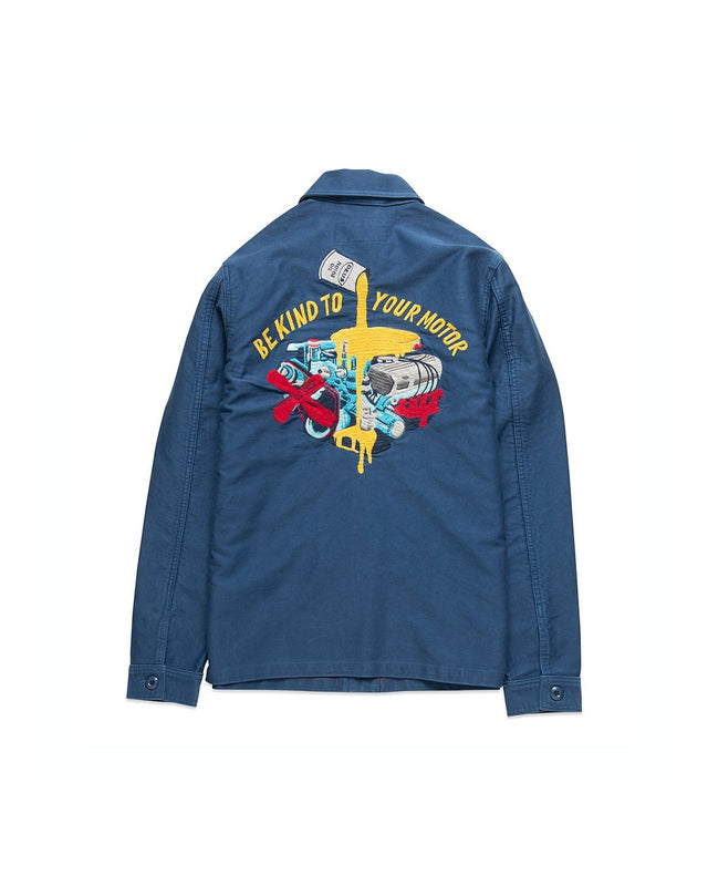 "Naito Chore Jacket - Ensign Blue
